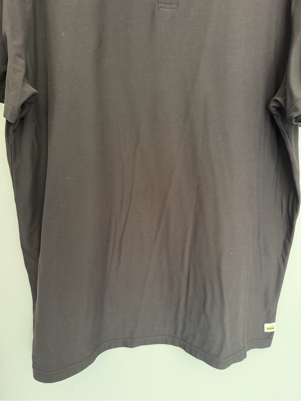 Vuori "Strato" Tech Classic Black Short Sleeve Polo - Picture 8 of 16